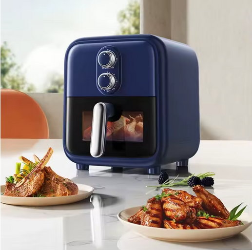 Air fryer household visual multifunctional all-in-one fully automatic electric fryer large capacity new oven