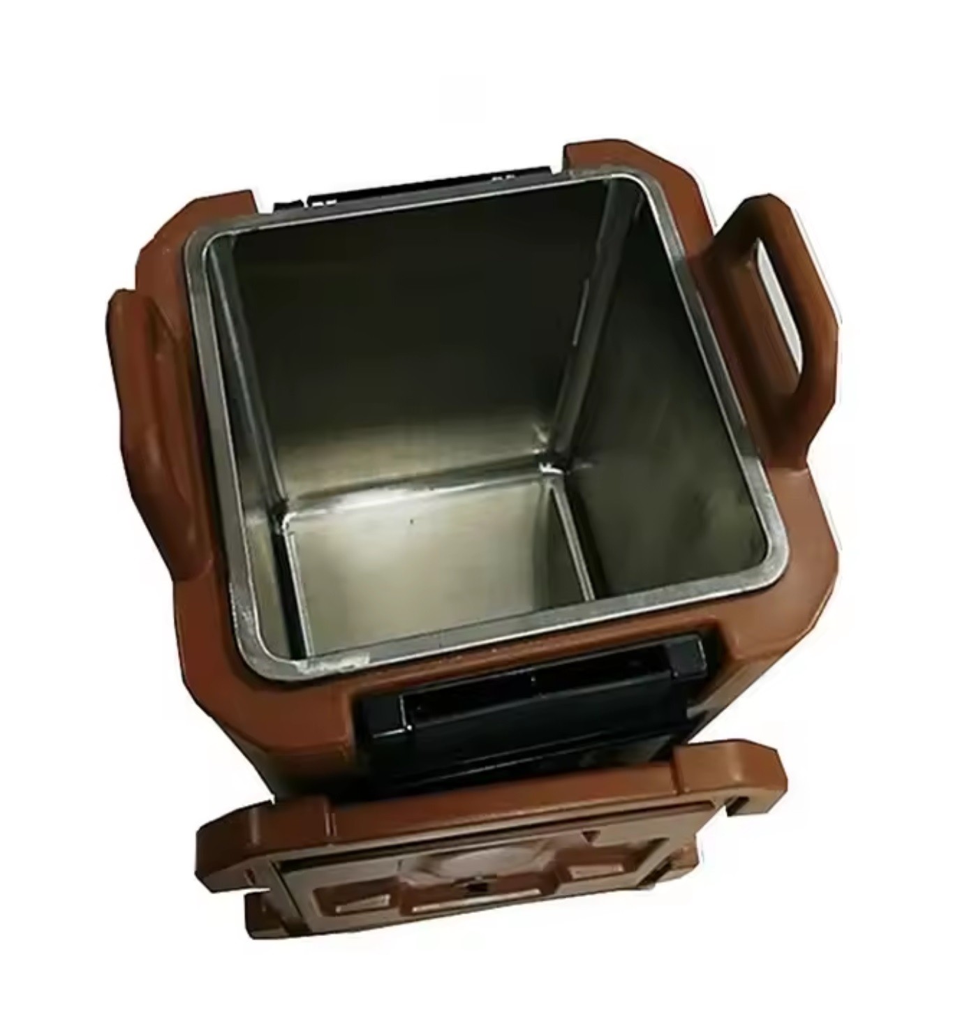 Rotational molding solid insulated food barrel for soup/beverage electric food warmer